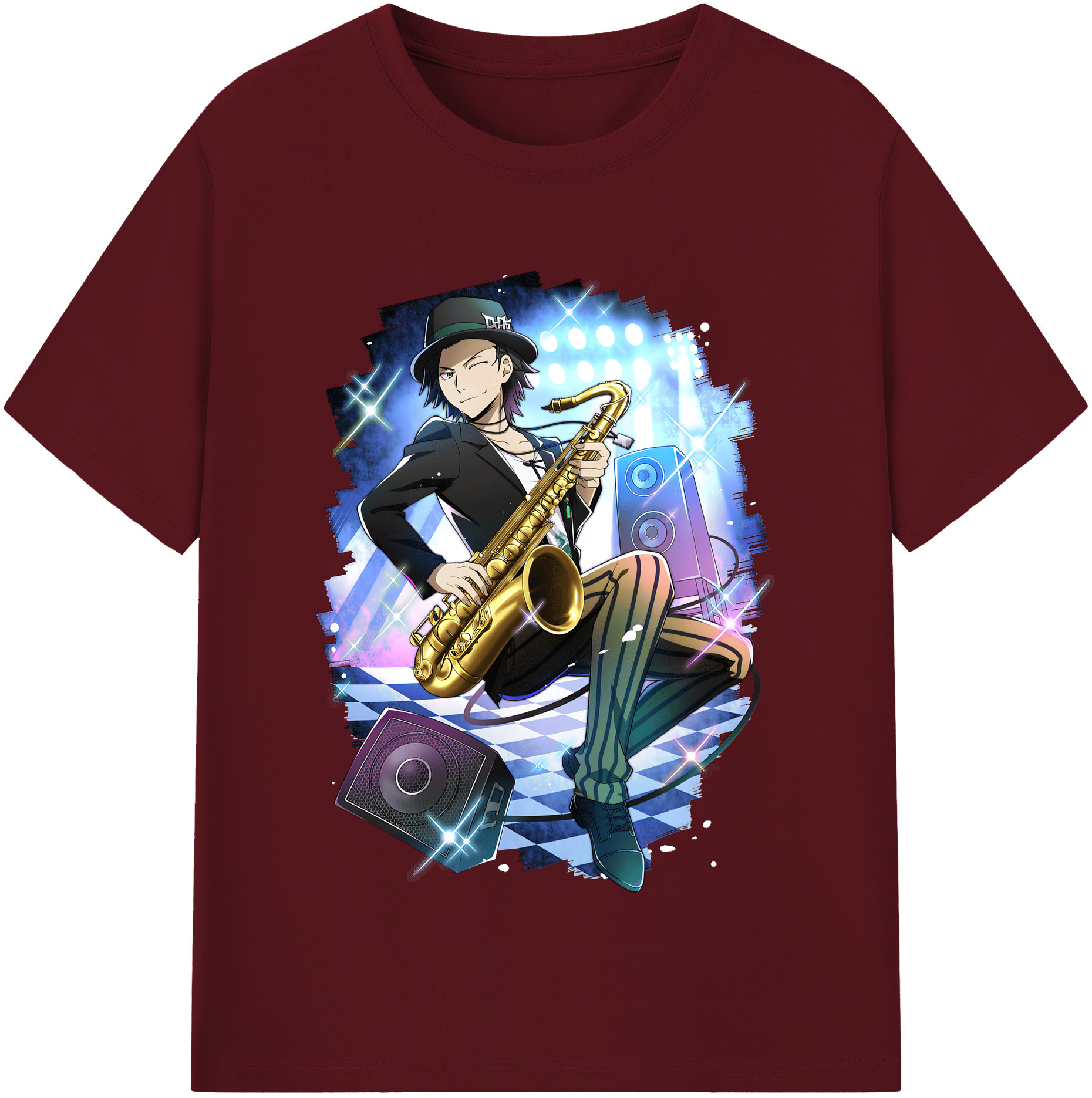 （画像用） 文豪ストレイドッグス Bungo Stray Dogs 綿100％半袖Tシャツ（フロントプリント）